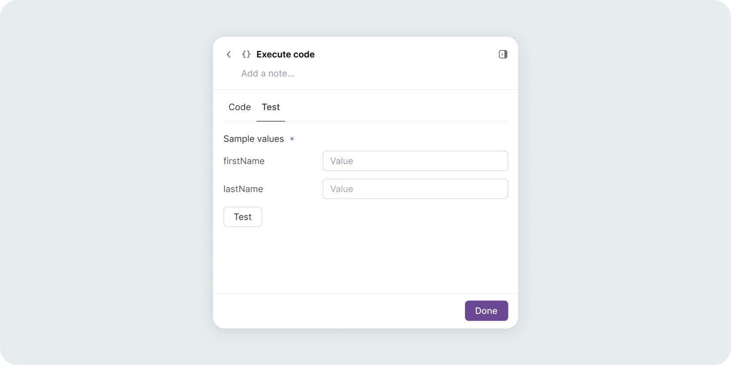 Test tab iteration